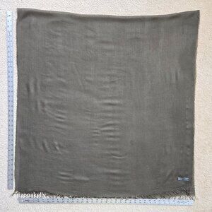 Vince Lightweight Cashmere Scarf Green
